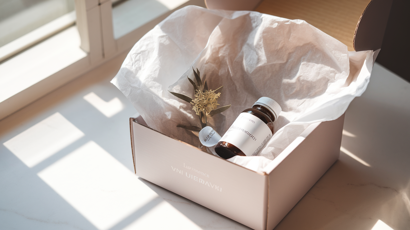 LuxRadiance Glow pakiranje za dostavu